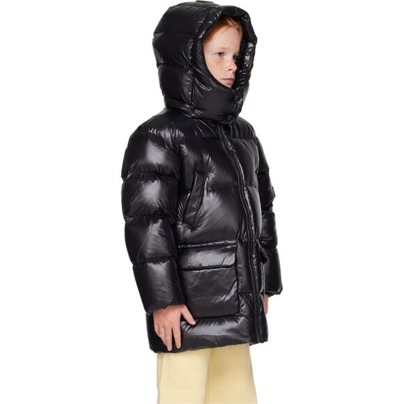 NWT Mackage Montreal Zip-up Ski Hooded Kendrick Puffer Coat Black Size 12 $525 - Picture 2 of 14